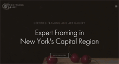 Desktop Screenshot of certifiedframing.com